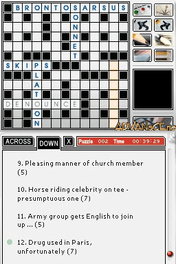 The Sun Crossword Challenge screenshot 3 for Nintendo DS